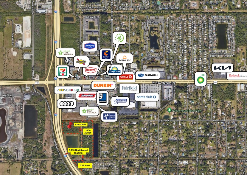 US 192, West Melbourne, FL à vendre - Photo du bâtiment - Image 2 de 2