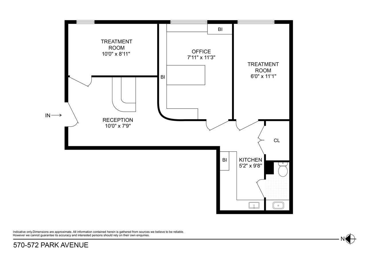 570 Park Ave, New York, NY 10065 - Unit Ground D -  - Floor Plan - Image 1 of 5