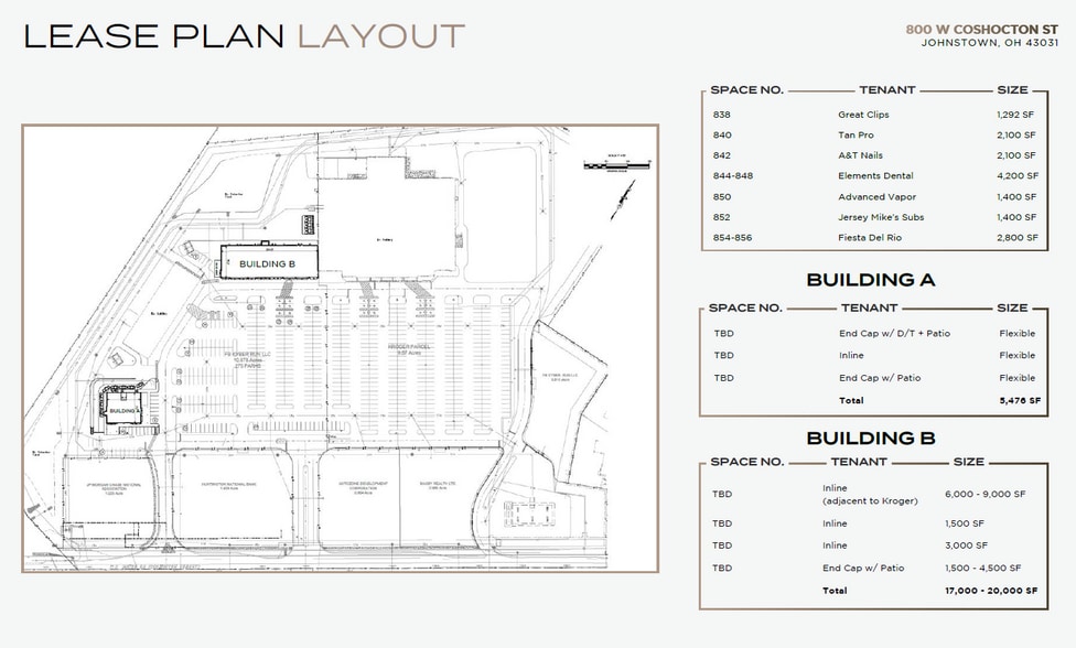 US Route 62, Johnstown, OH for lease - Site Plan - Image 2 of 7