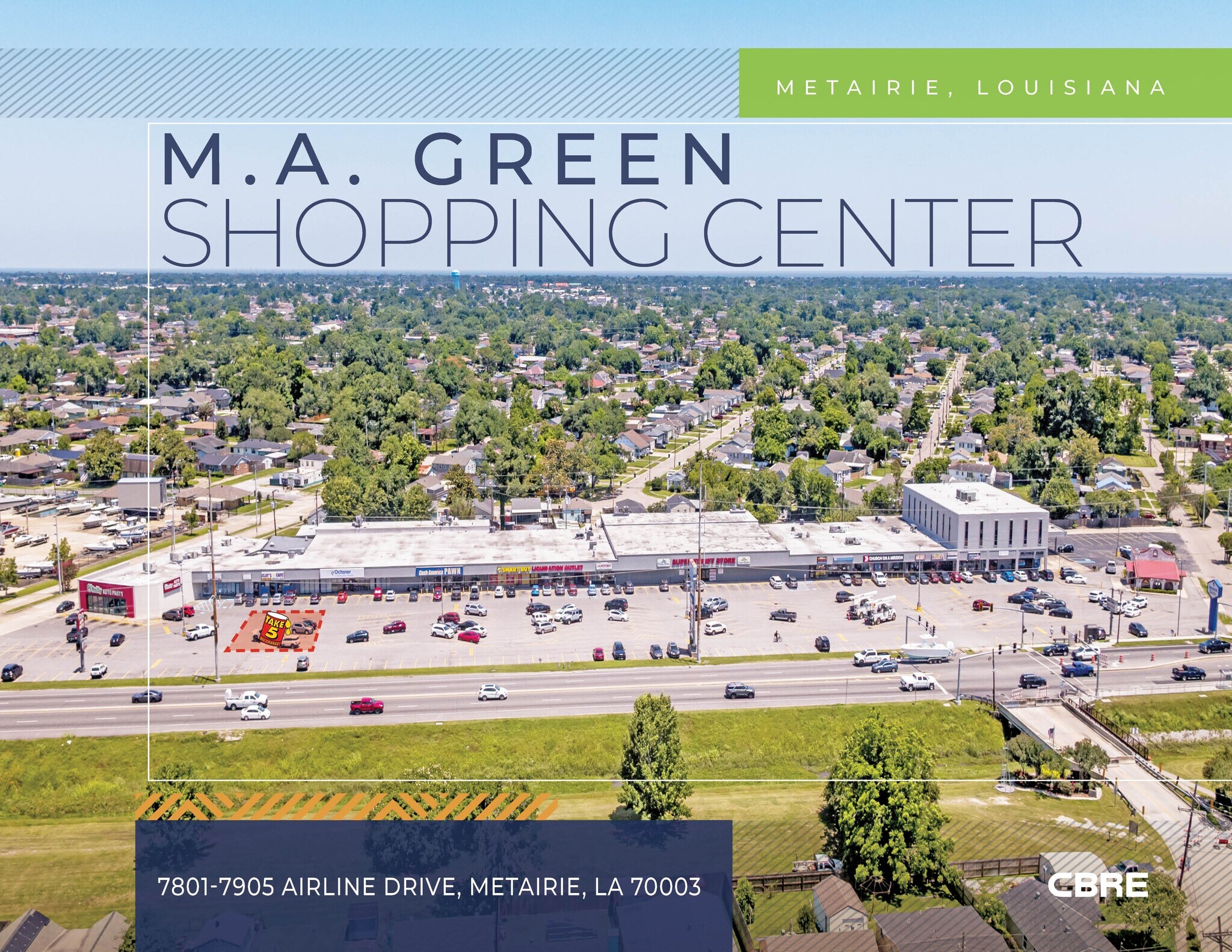 7801-7945 Airline Dr, Metairie, LA à vendre Photo du bâtiment- Image 1 de 6