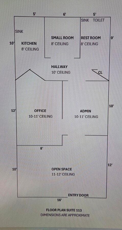 330 Clematis St, West Palm Beach, FL 33401 - Unité 113 - - Plan d’étage - Image 1 of 12