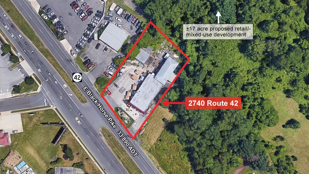 2740 Route 42, Sicklerville, NJ à vendre - Photo du bâtiment - Image 2 de 7