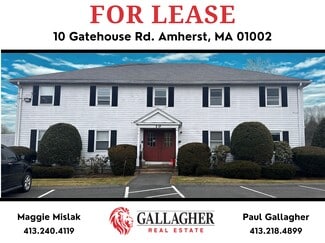 Plus de détails pour 10 Gatehouse Rd, Amherst, MA - Bureau à louer