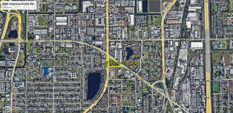 2050 Hammondville Rd, Pompano Beach, FL à vendre - Photo du bâtiment - Image 2 de 4