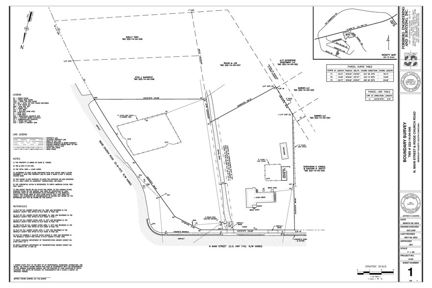 2063 N Main St, Summerville, SC à vendre - Plan cadastral - Image 3 de 8