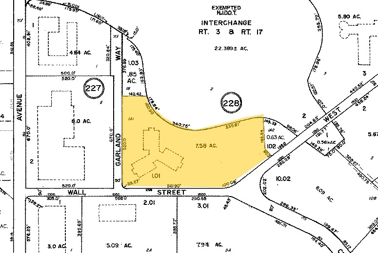 1099 Wall St W, Lyndhurst, NJ à louer - Plan cadastral - Image 2 de 27