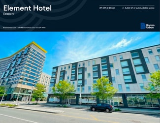Plus de détails pour 391-395 D St, Boston, MA - Commerce de détail à louer