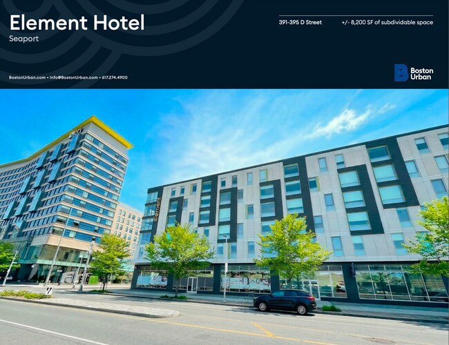 Plus de détails pour 391-395 D St, Boston, MA - Commerce de détail à louer