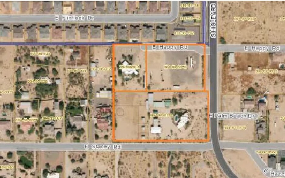 N/NWC Higley & Hunt HWY, Queen Creek, AZ for sale - Aerial - Image 1 of 1