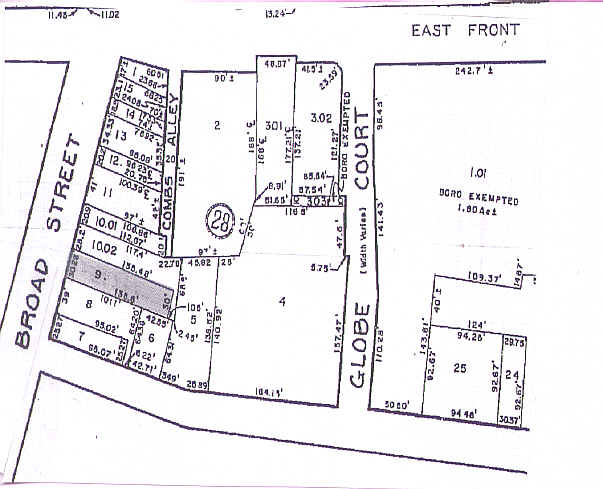 19 Broad St, Red Bank, NJ for sale - Plat Map - Image 2 of 2