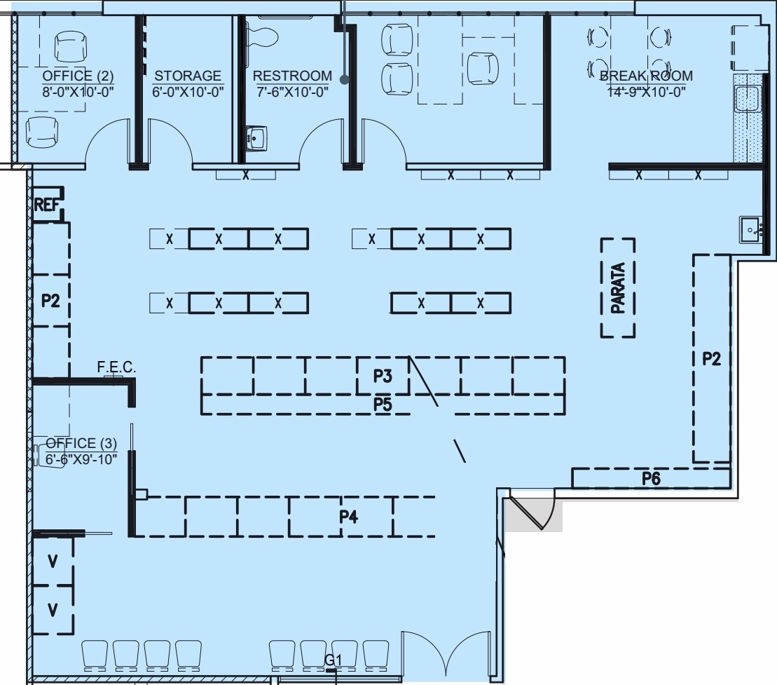 15211 Vanowen St, Van Nuys, CA à louer Plan d’étage- Image 1 de 1