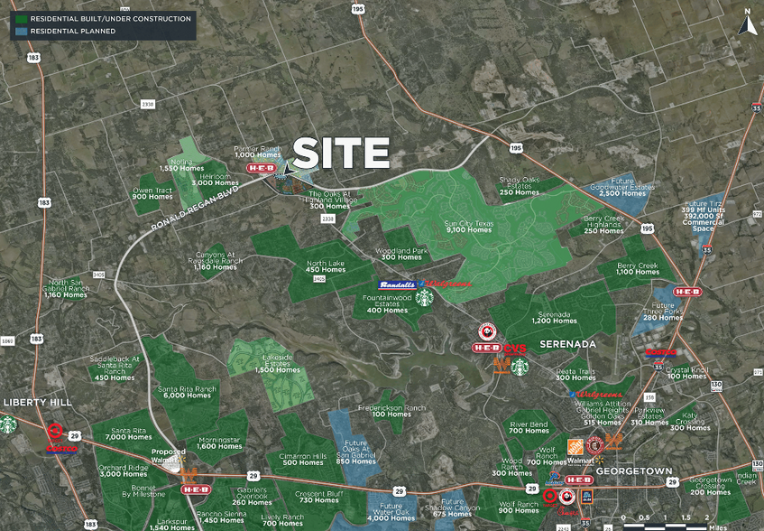 121 Cottage Trail Dr, Georgetown, TX for lease - Aerial - Image 1 of 1