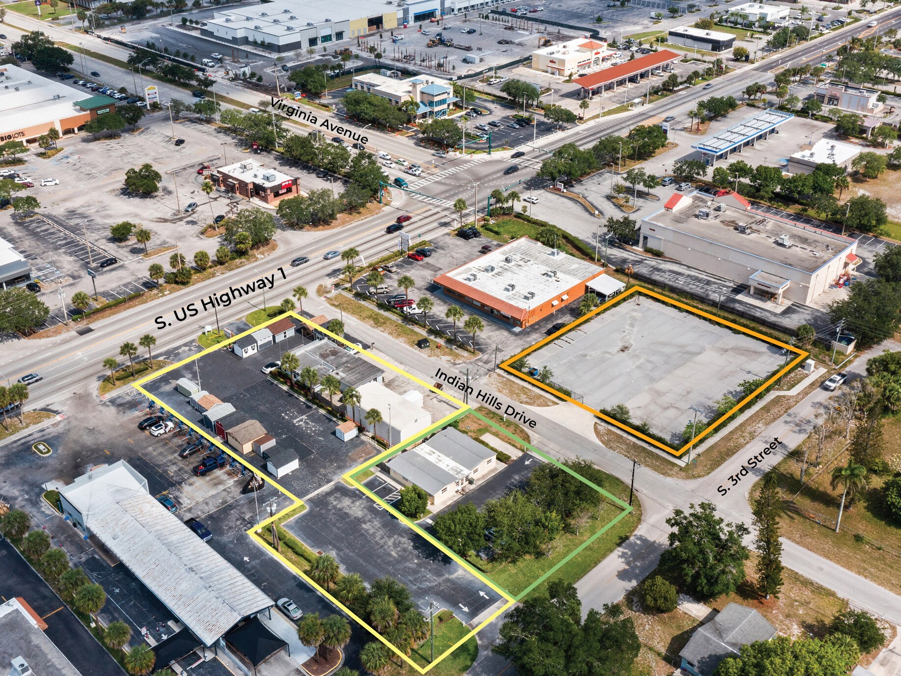 2402-2406 S US Highway 1, Fort Pierce, FL for sale Aerial- Image 1 of 1