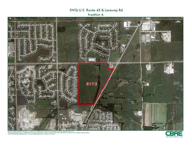 US 45 & Laraway Rd, Frankfort, IL for sale - Building Photo - Image 1 of 1