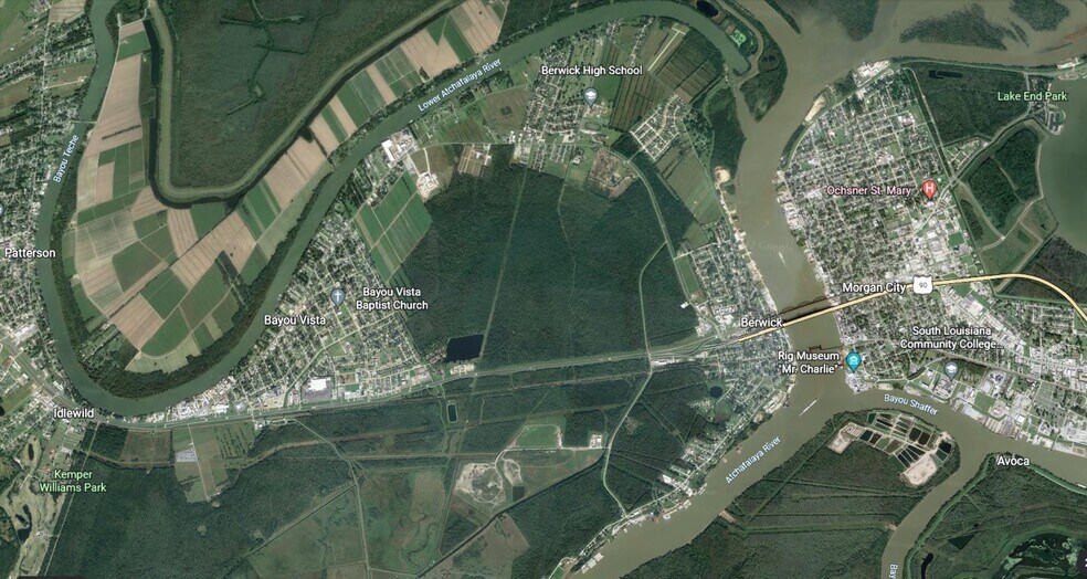 US Highway 90, Berwick, LA à vendre - Photo du bâtiment - Image 1 de 3