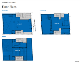 107 N 1st St, Brooklyn, NY à louer Plan d  tage- Image 1 de 1