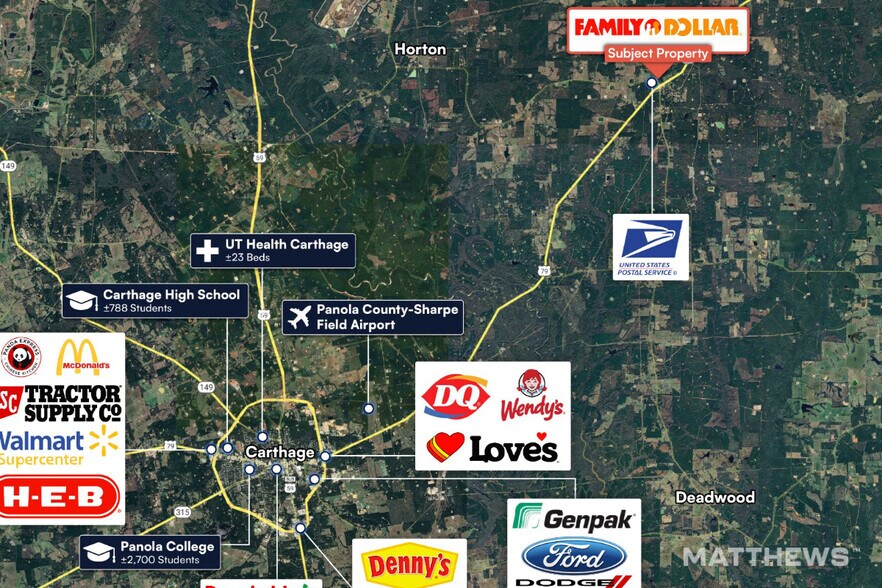 7144 US Highway 79 N, De Berry, TX à vendre - Photo du bâtiment - Image 3 de 3