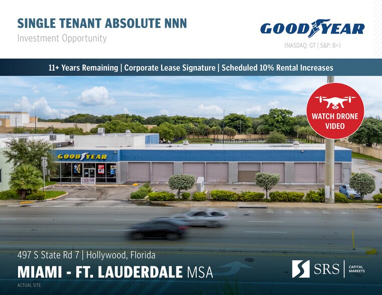 497 S State Road 7, Hollywood, FL à vendre - Photo du bâtiment - Image 1 de 10