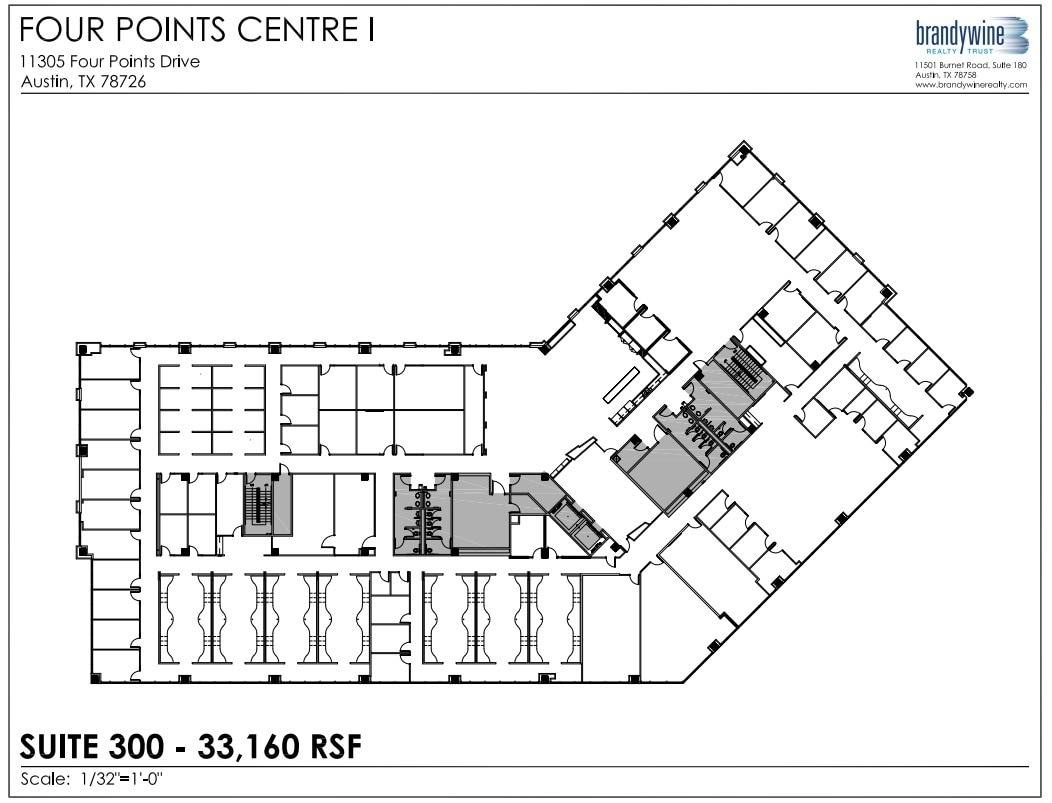 11305 Four Points Dr, Austin, TX for lease Floor Plan- Image 1 of 1
