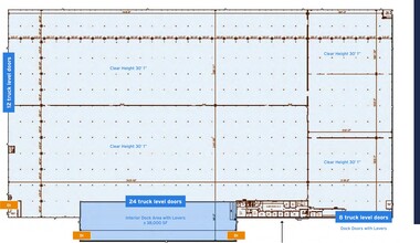 2000 Rue Halpern, Montréal, QC à louer Plan d  tage- Image 1 de 1