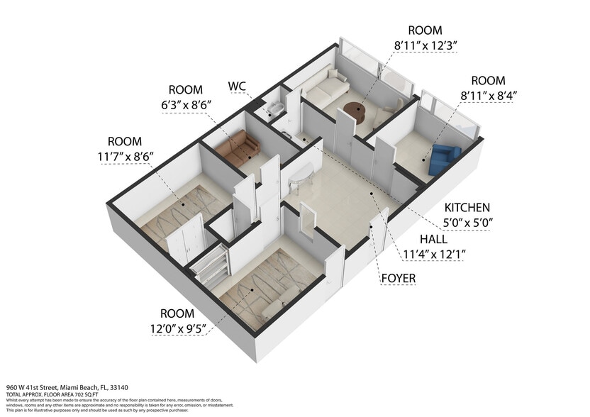 960 W 41st St, Miami Beach, FL for lease - Building Photo - Image 2 of 17