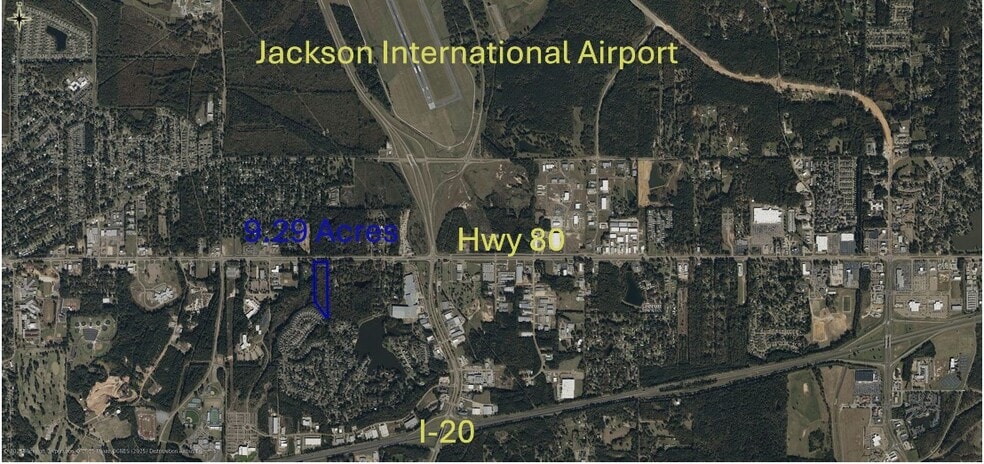 Hwy 80, Pearl, MS for sale - Building Photo - Image 2 of 2