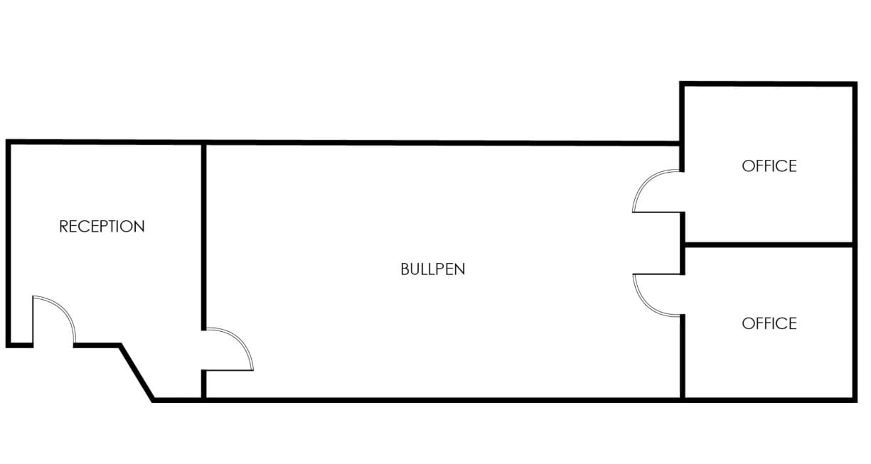 1400 N Gilbert Rd, Gilbert, AZ for lease Floor Plan- Image 1 of 8