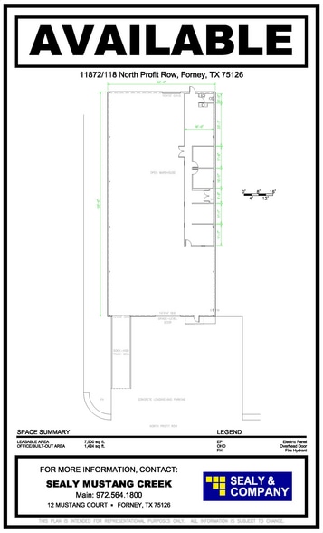 11872 N Profit Row, Forney, TX à louer - Photo du bâtiment - Image 2 de 3