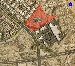 12176 N Rancho Vistoso Blvd, Oro Valley, AZ - AERIAL  map view - Image1