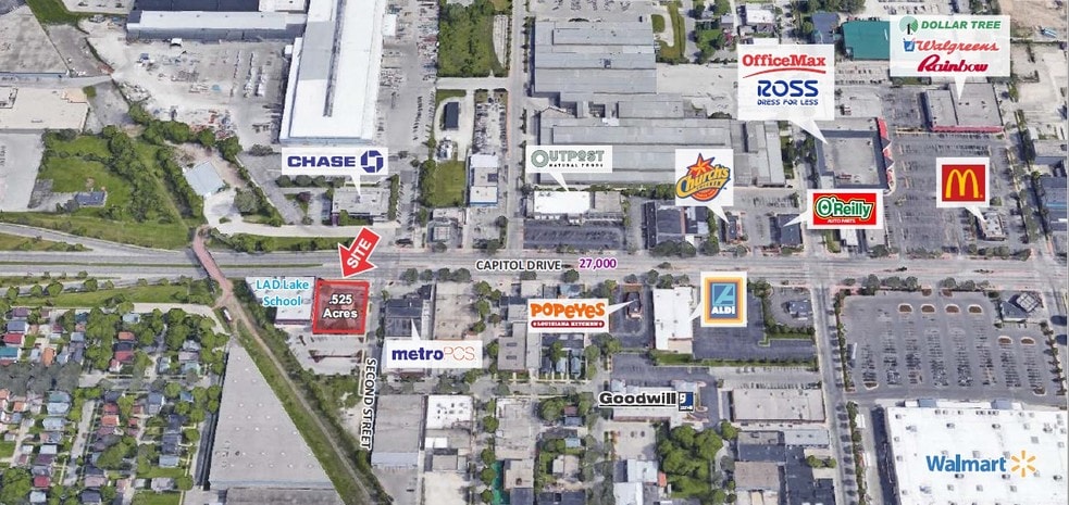 201 W Capitol Dr, Milwaukee, WI for lease - Building Photo - Image 2 of 5