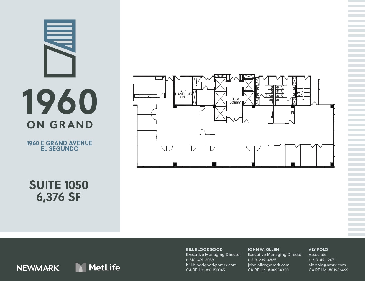 1960 E Grand Ave, El Segundo, CA à louer Plan d’étage- Image 1 de 1