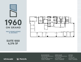1960 E Grand Ave, El Segundo, CA à louer Plan d’étage- Image 1 de 1