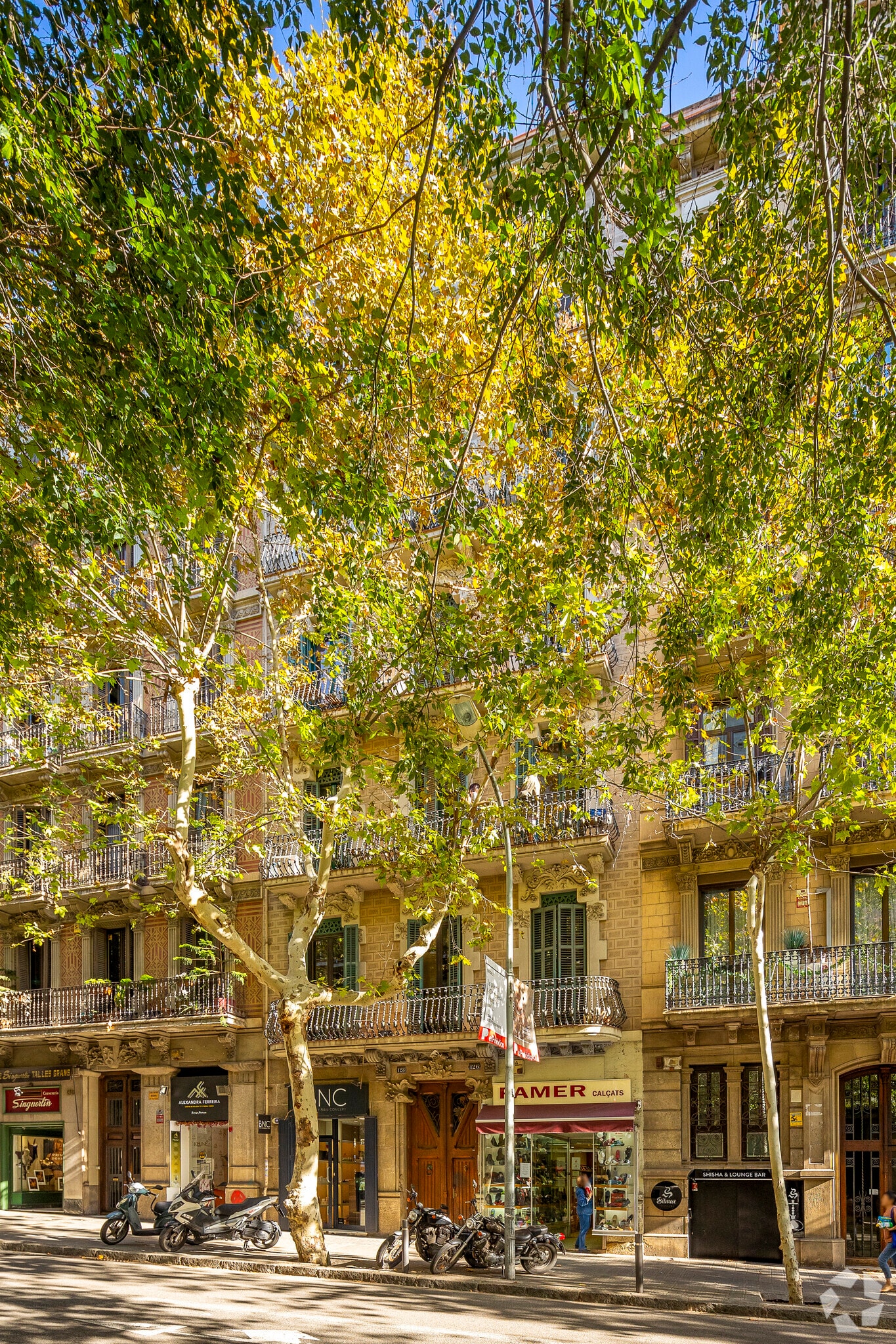 Carrer d'Aribau, 126-128, Barcelone, Barcelona à louer Photo du bâtiment- Image 1 de 2