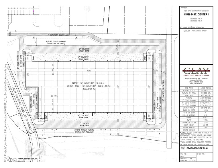 MUESCHKE RD, Tomball, TX for lease - Site Plan - Image 1 of 3