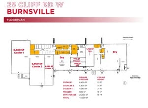 25 Cliff Rd W, Burnsville, MN for lease Floor Plan- Image 1 of 1