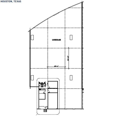 3701-3749 Yale St, Houston, TX à louer Plan d  tage- Image 1 de 3