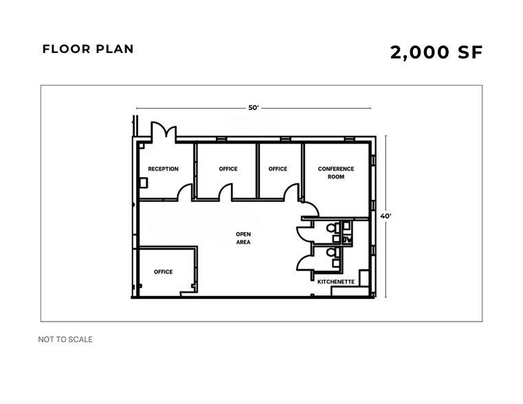 400 Long Beach Blvd, Stratford, CT à louer - Plan d’étage - Image 3 de 4