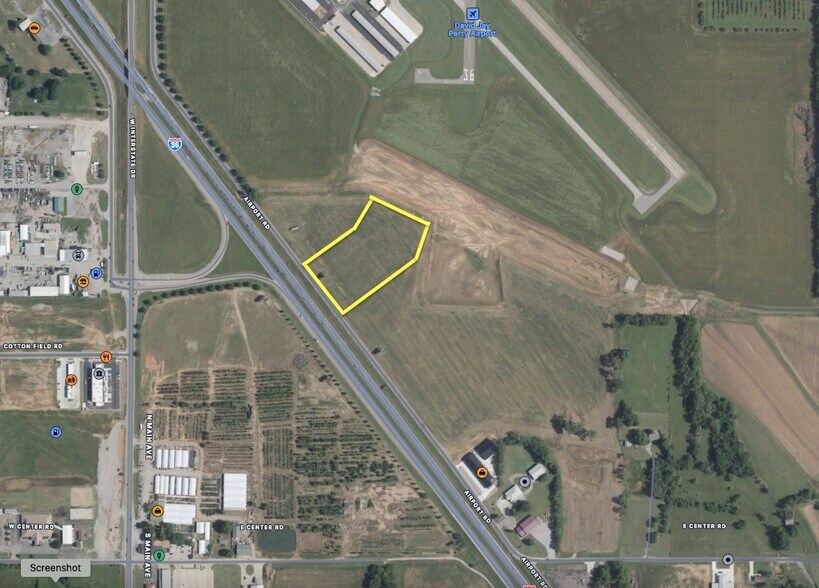 0 airport road, Goldsby, OK for sale - Primary Photo - Image 1 of 9