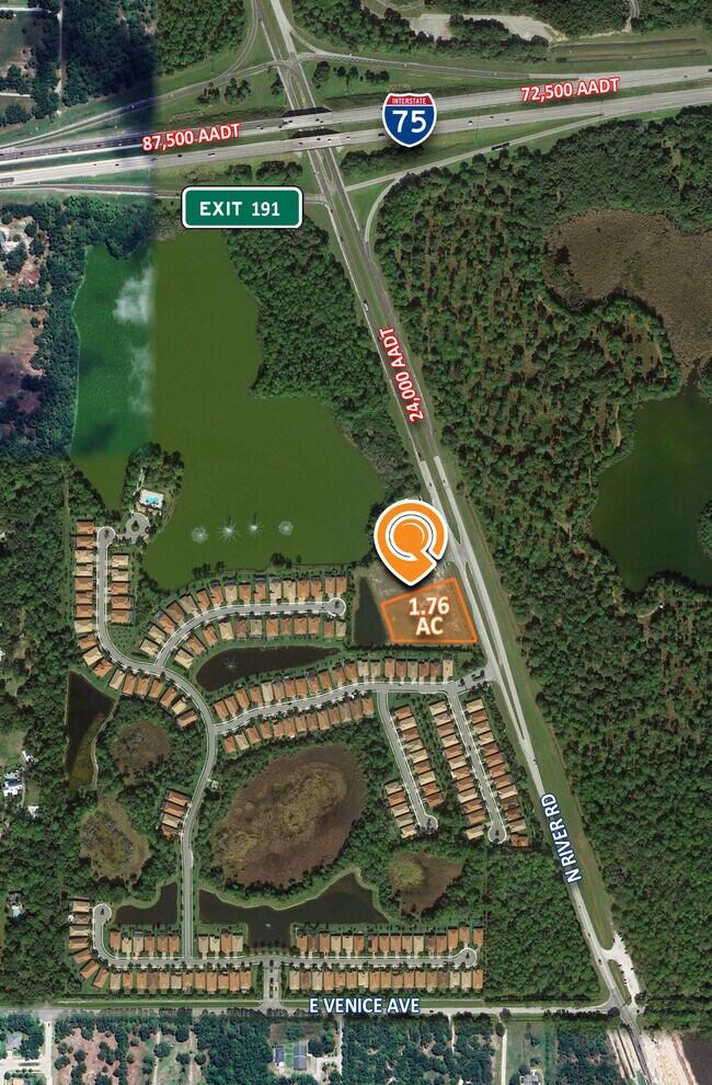 Plus de détails pour 2701 N River Rd, Venice, FL - Terrain à vendre