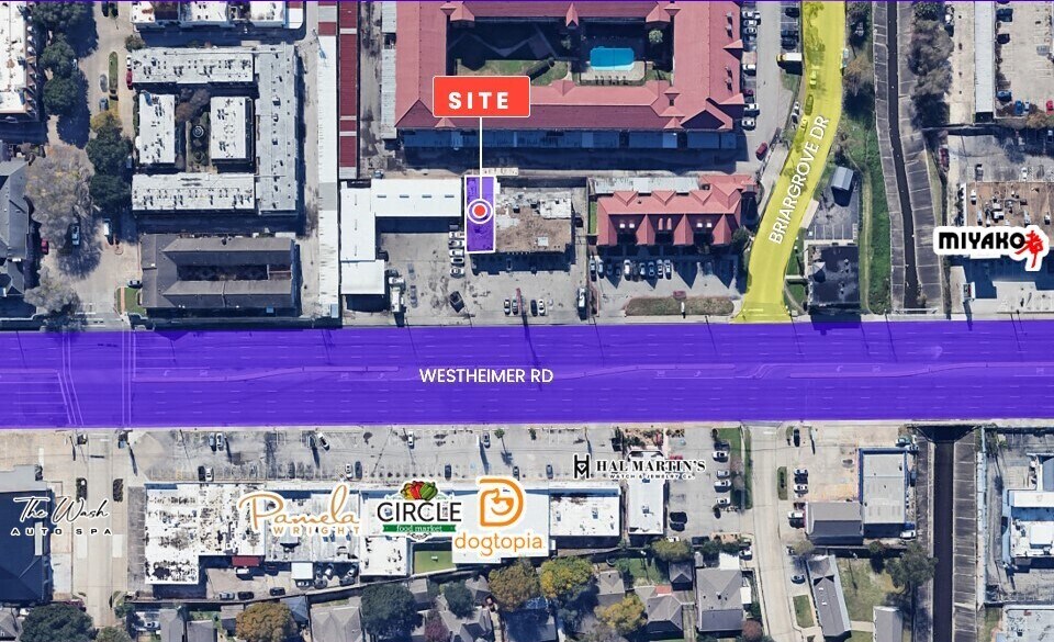 6237-6241 Westheimer Rd, Houston, TX à louer - Photo du bâtiment - Image 3 de 8