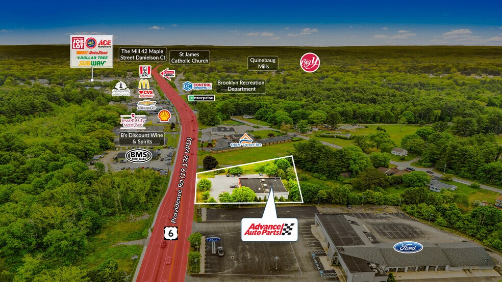 465 Providence Rd, Brooklyn, CT à vendre - Photo du bâtiment - Image 2 de 5