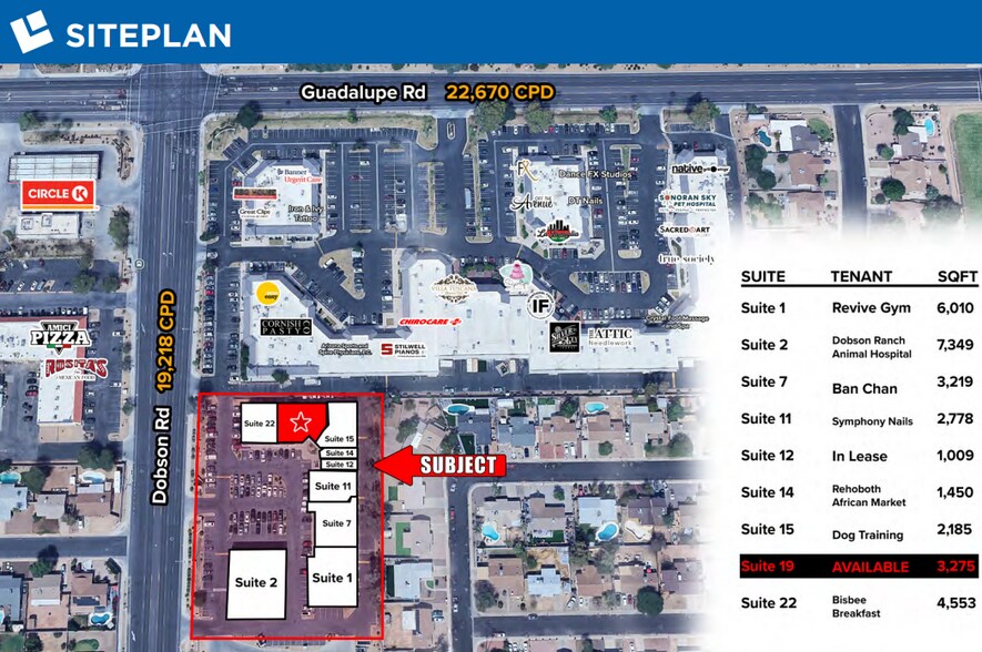 2909-2917 S Dobson Rd, Mesa, AZ à louer - Photo du bâtiment - Image 2 de 31