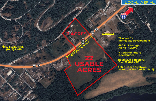 More details for Route 6 & 209, Milford, PA - Land for Lease