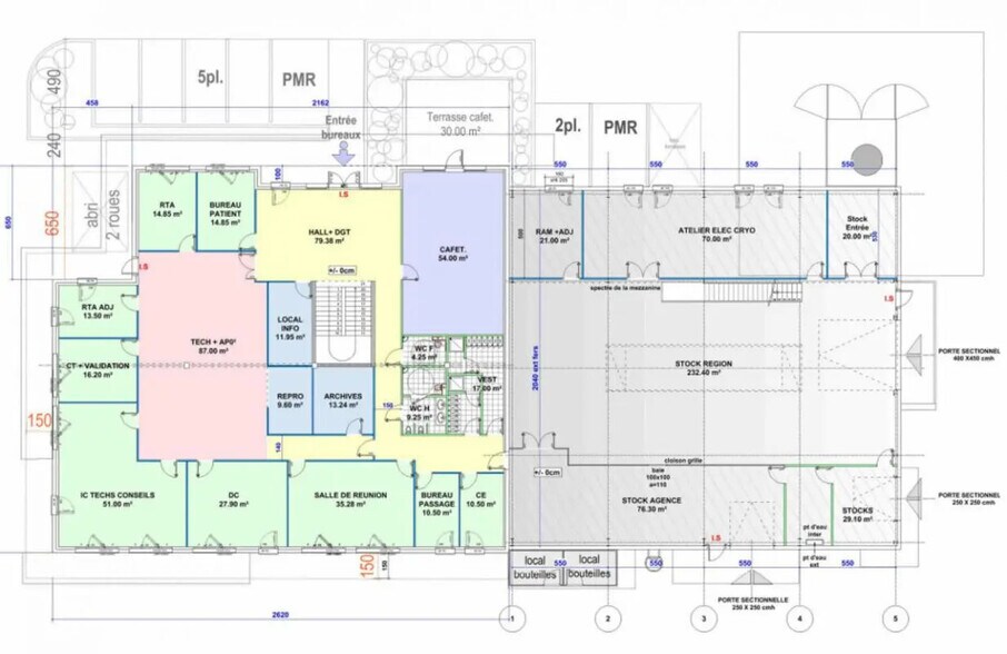 Flex in Saint-Priest for lease - Floor Plan - Image 2 of 3