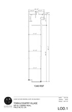 12-100 Town And Country Vlg, Palo Alto, CA for lease Floor Plan- Image 1 of 2