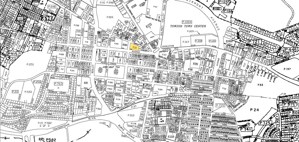 28 Allegheny Ave, Towson, MD for sale - Plat Map - Image 2 of 7