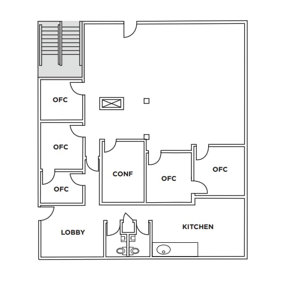 20 S Santa Cruz Ave, Los Gatos, CA for lease Floor Plan- Image 1 of 1