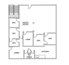 20 S Santa Cruz Ave, Los Gatos, CA for lease Floor Plan- Image 1 of 1