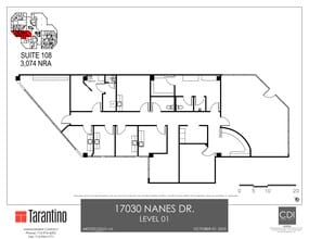 17030 Nanes Dr, Houston, TX à louer Plan de site- Image 1 de 1