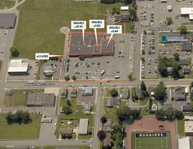 760-780 Broad St, Montoursville, PA for sale - Aerial - Image 1 of 7